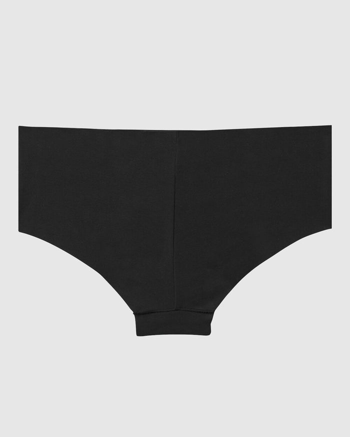 Remix Cotton Hipster Panty in Tuxedo Black