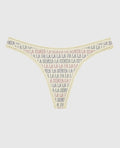 Remix Cotton Thong Panty