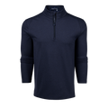 Maltese Blue Rhinebeck Sport Quarter-Zip Men's Golf Midlayer - Front View | Greyson Clothiers