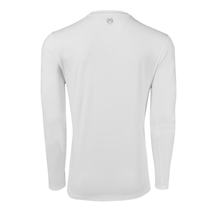 Arctic Ripper GC Guide Long Sleeve Tee - Back View, Wolf Logo at Neckline | Greyson Clothiers