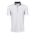 Arctic Rogue River Short Sleeve Polo - Printed Performance Golf Polo Front View | Greyson Clothiers
