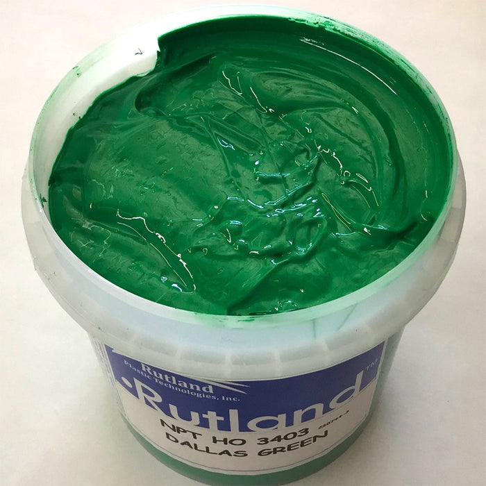RUTLAND Chill LC Dallas Green 3403 PLASTISOL OIL BASE INK FOR SILK SCREEN PRINTING