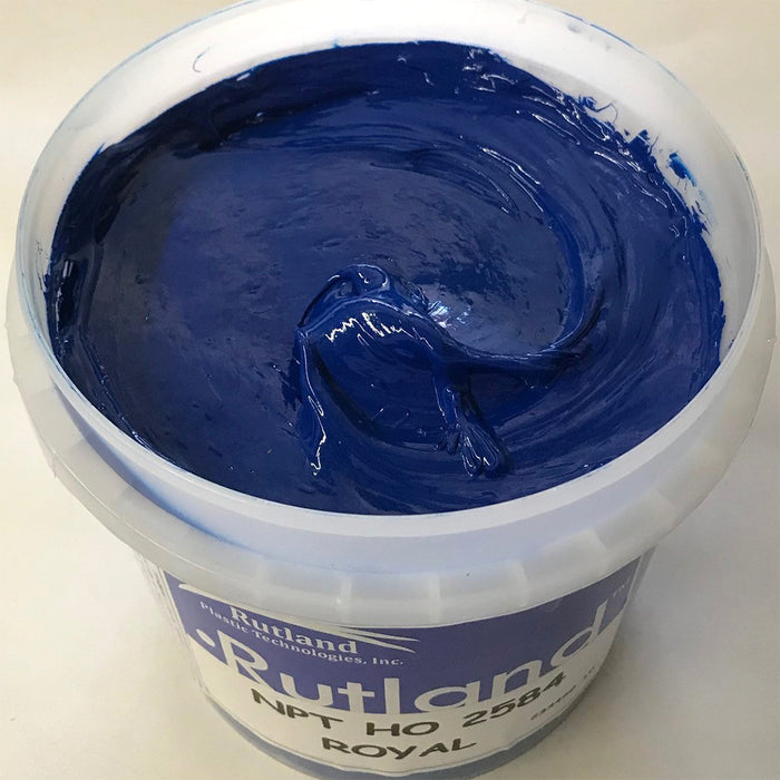 RUTLAND Chill LC Royal 2584 PLASTISOL OIL BASE INK FOR SILK SCREEN PRINTING