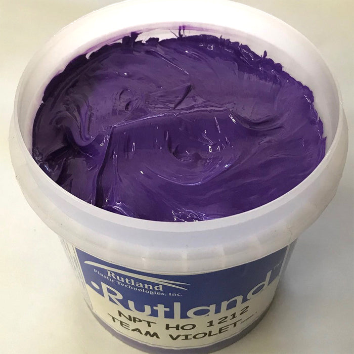 RUTLAND Chill LC Violet 1212 PLASTISOL OIL BASE INK FOR SILK SCREEN PRINTING