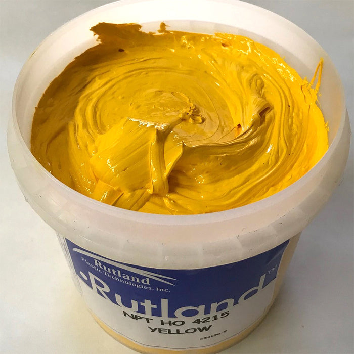 RUTLAND Chill LC Yellow RS 4215PLASTISOL OIL BASE INK FOR SILK SCREEN PRINTING