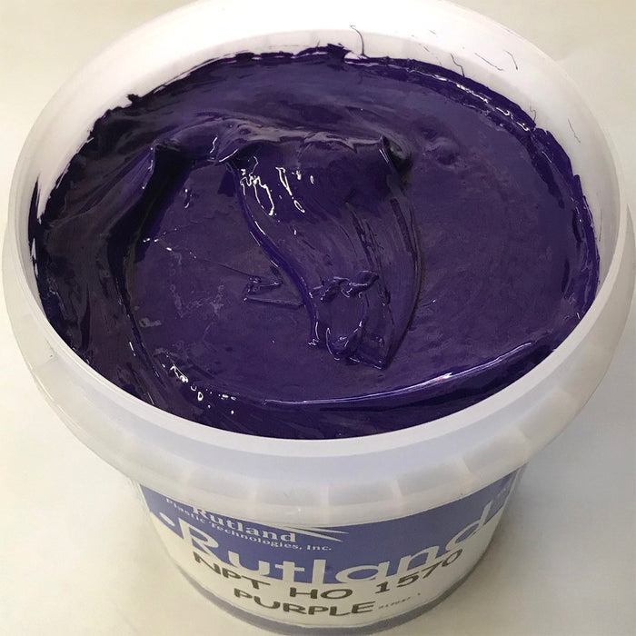 RUTLAND EH1570 Chill LC Purple PLASTISOL OIL BASE INK FOR SILK SCREEN PRINTING