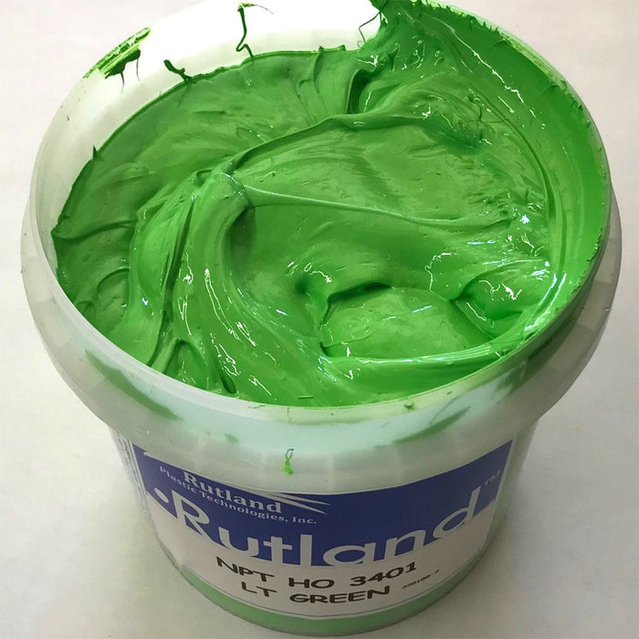 RUTLAND EH3401 Chill LC Lt Green PLASTISOL OIL BASE INK FOR SILK SCREEN PRINTING