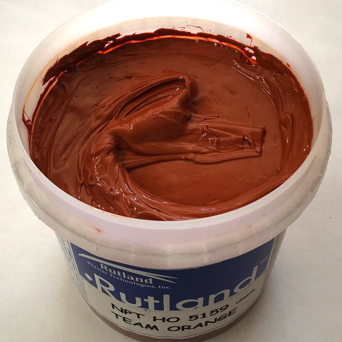 RUTLAND EH5159 Chill LC TEAM ORANGE PLASTISOL OIL BASE INK FOR SILK SCREEN PRINTING