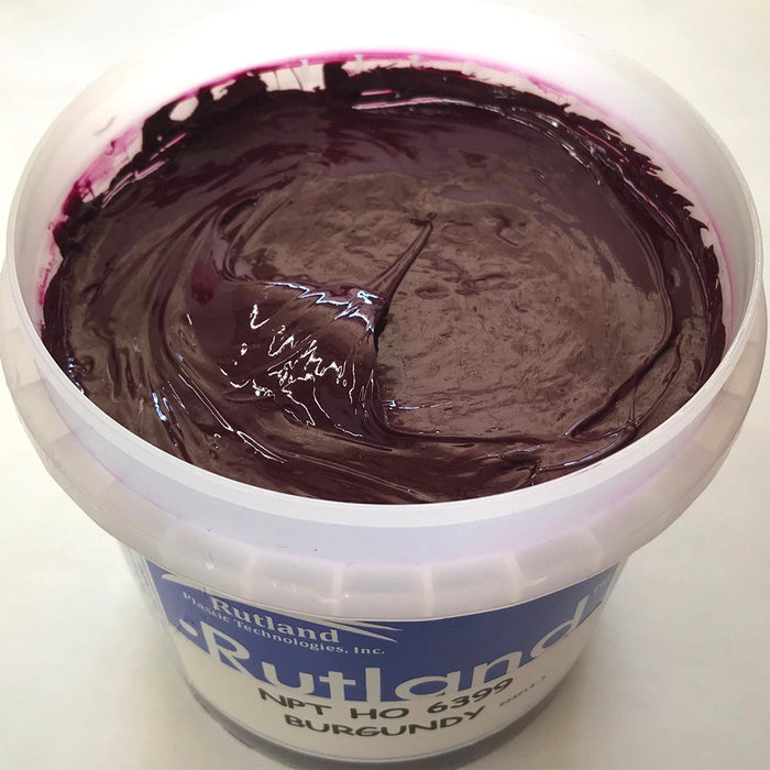 RUTLAND EH6399 Chill LC Burgundy PLASTISOL OIL BASE INK FOR SILK SCREEN PRINTING