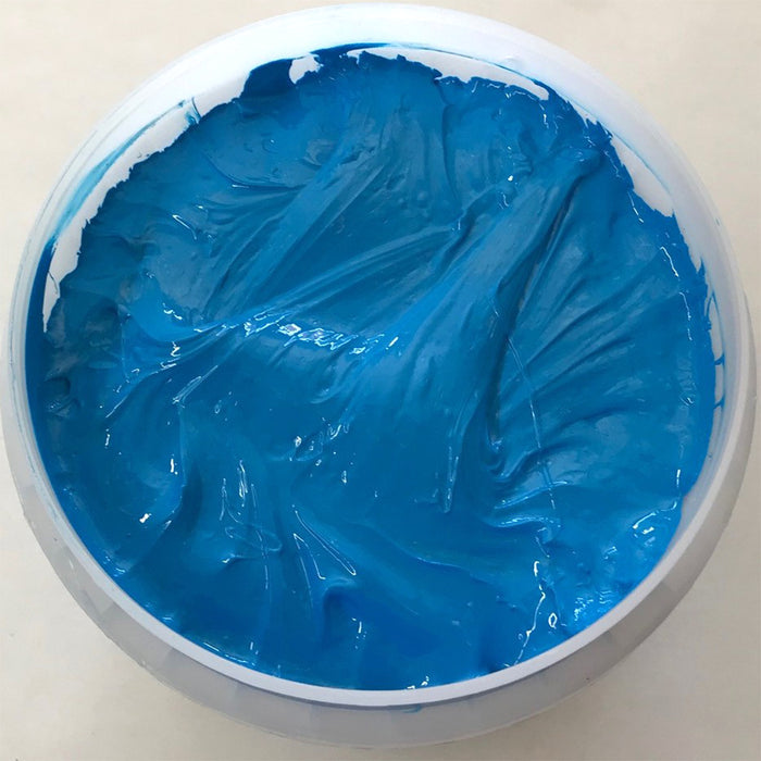 RUTLAND M32065 Chill LC Fluor Blue PLASTISOL OIL BASE INK FOR SCREEN PRINTING
