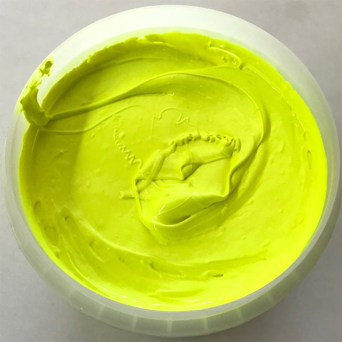 RUTLAND M34041 Chill LC Fluor Lemon PLASTISOL OIL BASE INK FOR SCREEN PRINTING