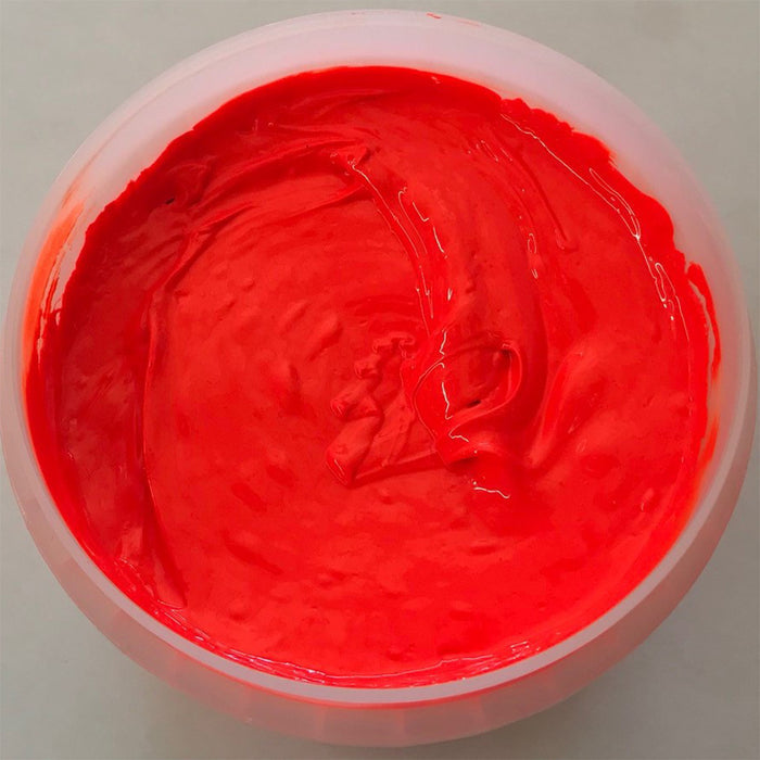 RUTLAND M35018 Chill LC Fluor Orange PLASTISOL OIL BASE INK FOR SCREEN PRINTING