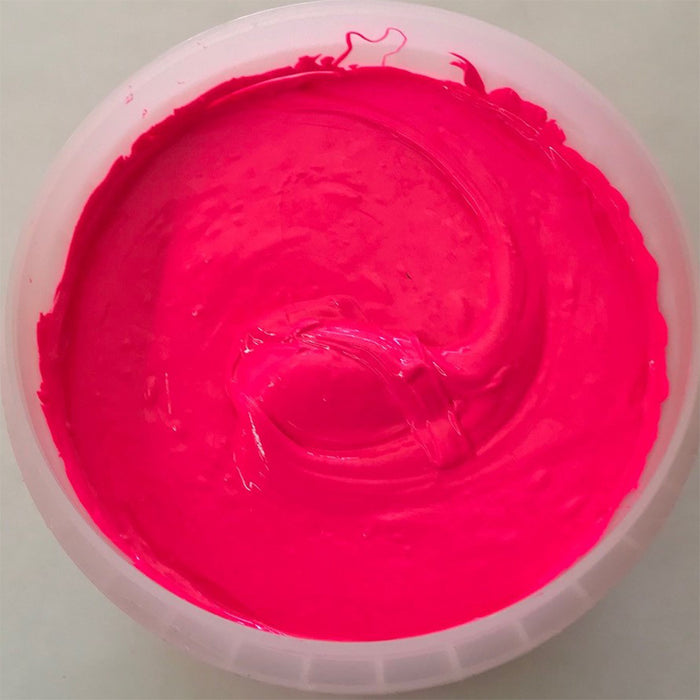 RUTLAND M36055 Chill LC Fluor Pink PLASTISOL OIL BASE INK FOR SCREEN PRINTING