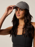 Smoke Heather Wool Scarlett Wolf Arrow Hat - On Model Front View | Greyson Clothiers