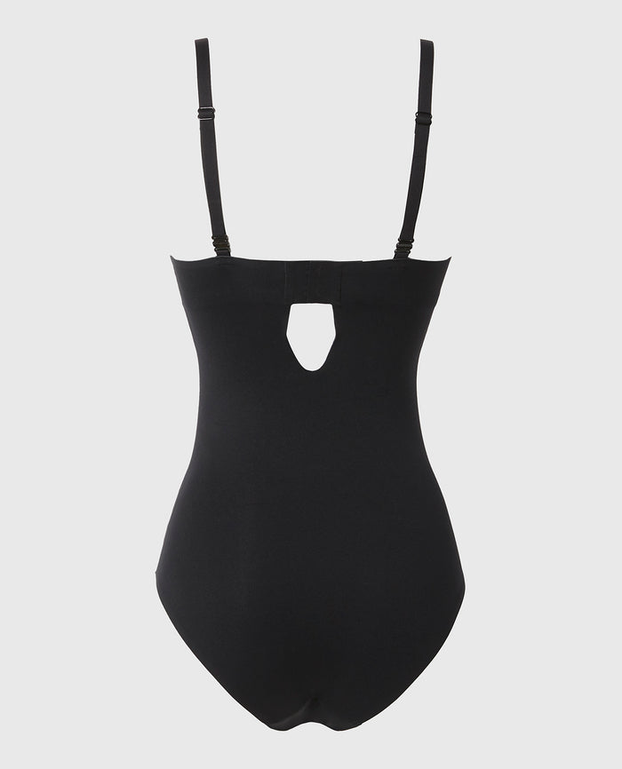 Sculpting Bodysuit in Tuxedo Black
