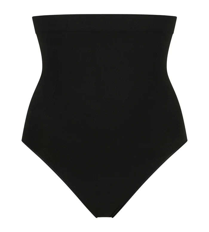 Sculpting High Rise Brief in Tuxedo Black