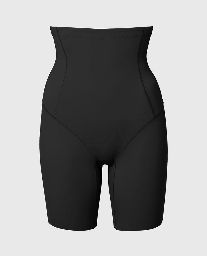 Sculpting High waist Short in Tuxedo Black