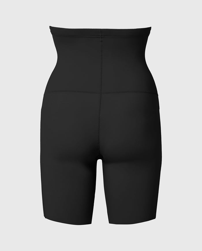 Sculpting High waist Short in Tuxedo Black