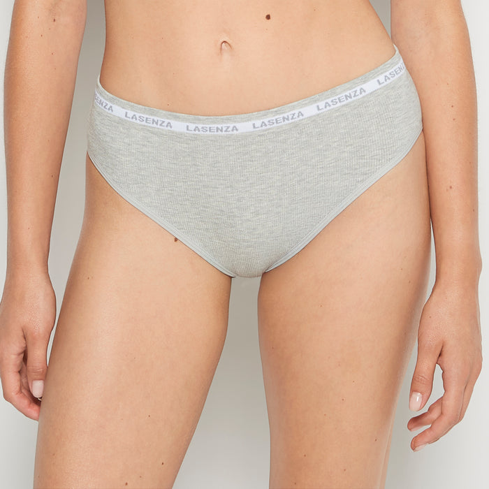 Seamless Brief in Heather Grey
