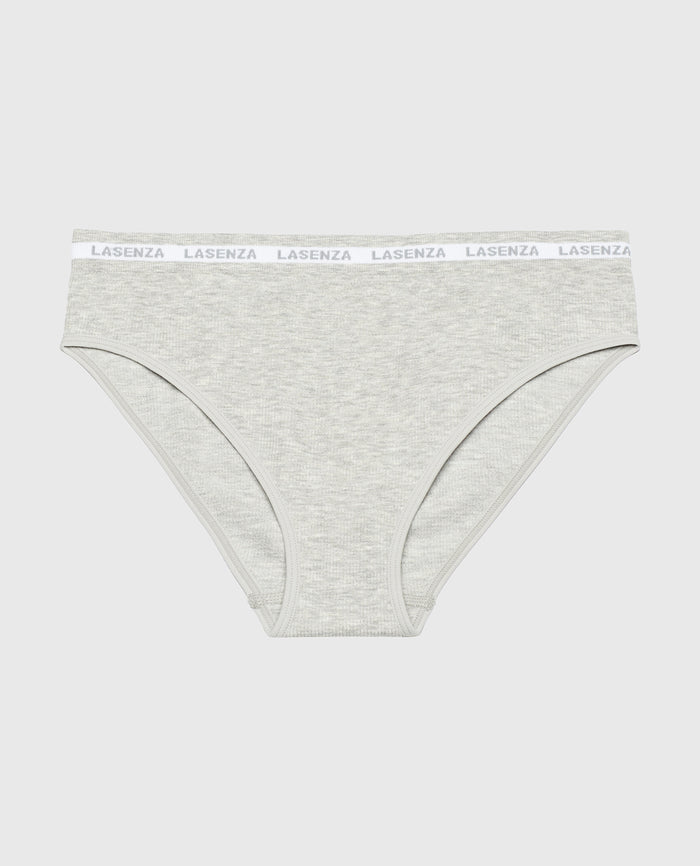 Seamless Brief in Heather Grey