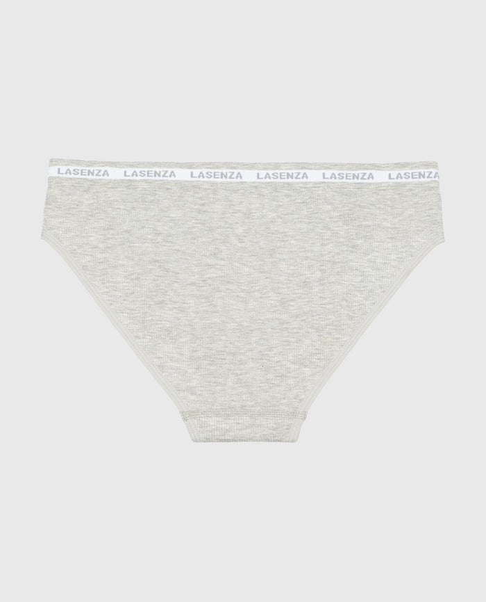 Seamless Brief in Heather Grey