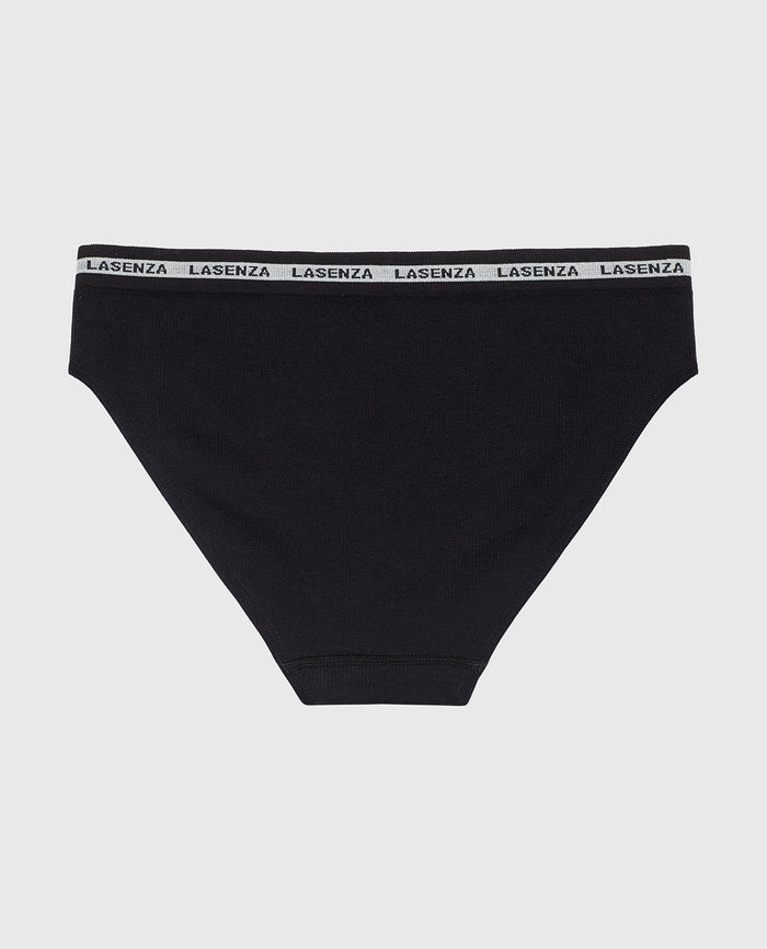 Seamless Brief in Tuxedo Black