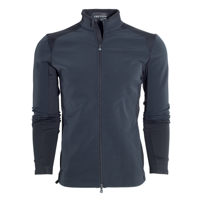 Greyson Clothiers Sequoia Sport Jacket in Shepherd - Men's Full-Zip Performance Jacket, Front View | Greyson Clothiers