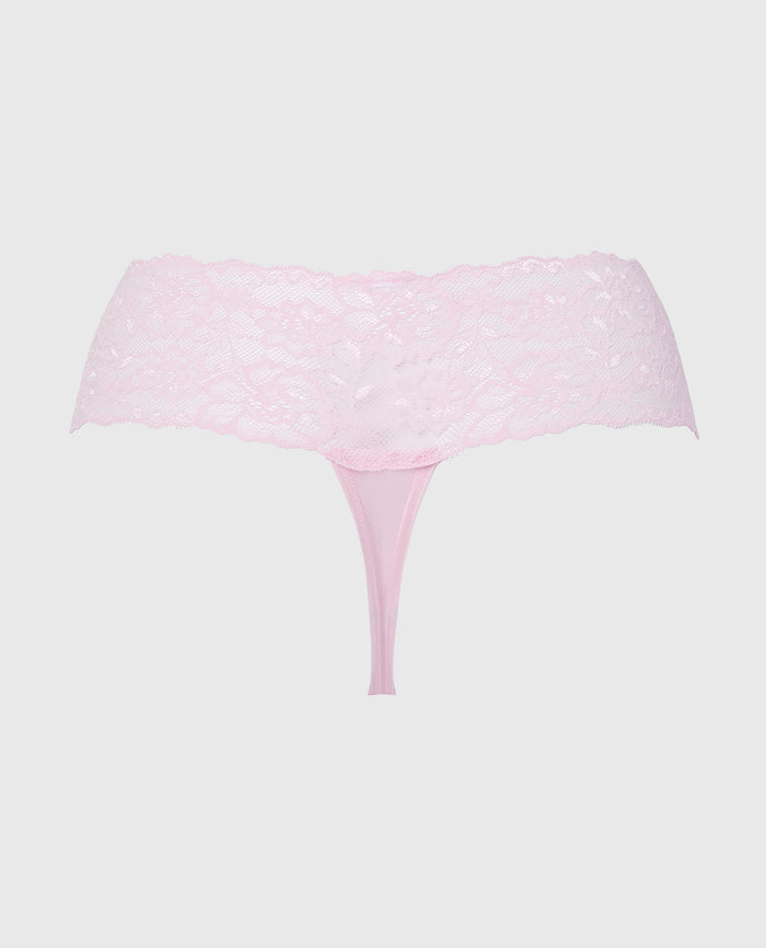 Sexy Lace Thong Panty in Sweet Dream