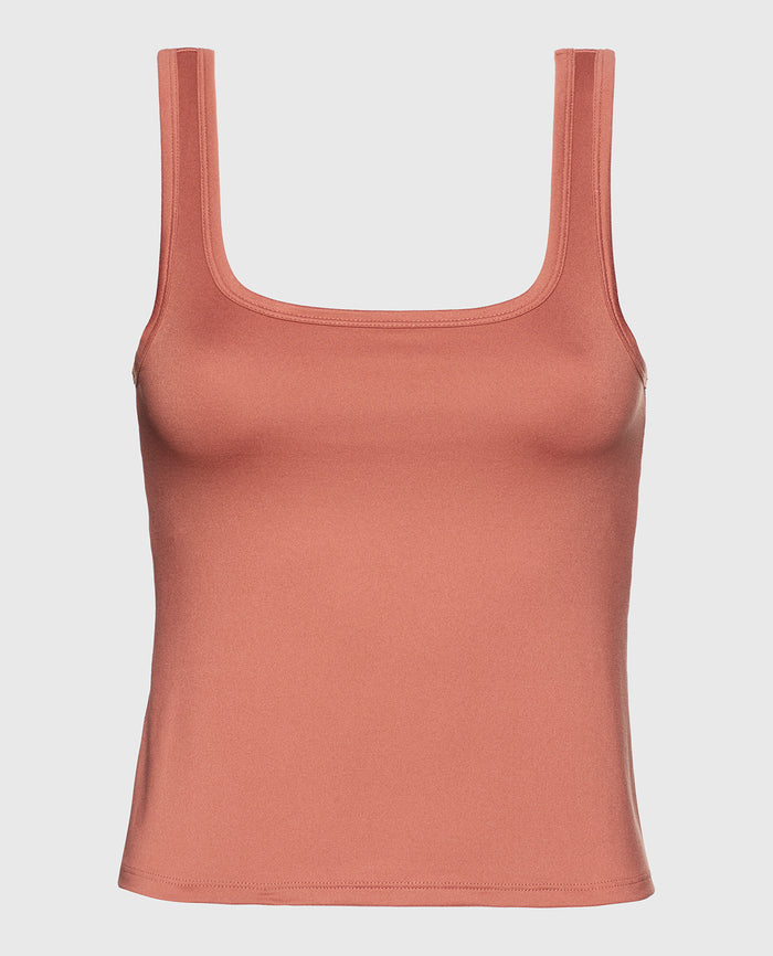 Sleep Tank in Rosy Blush