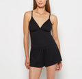 Sleep Tank in Tuxedo Black