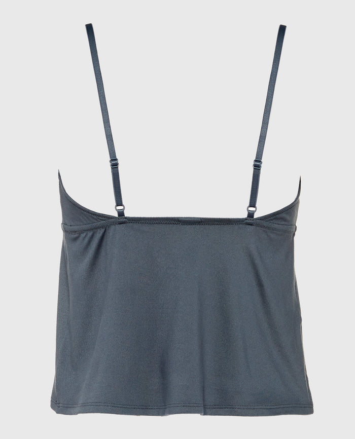 Sleep Tank with Elemental Lace in Stormy Weather