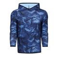 Maltese Blue Wolf Print Colorado Hoodie - Front View | Greyson Clothiers