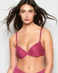 Smooth Comfort Push Up Bra in Electric Rouge