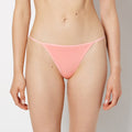Smooth Cotton G-String Panty in Conch Shell