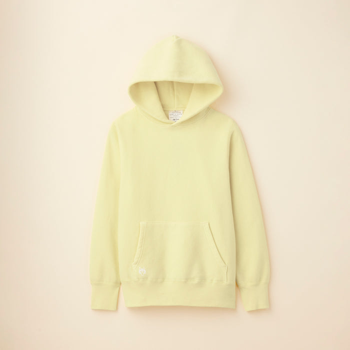 Daisy Pastel Heavyweight Fleece Hoodie - Flat Lay Front View | Greyson Clothiers
