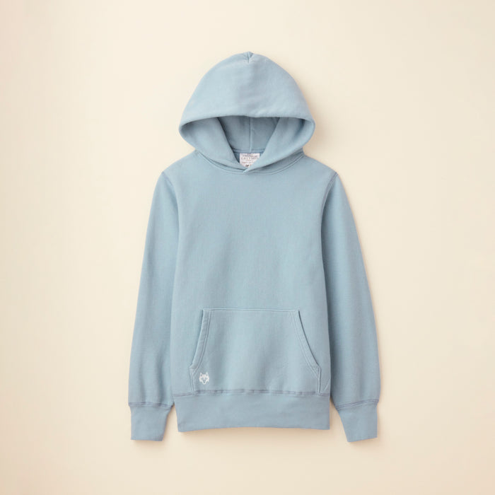 Passionflower Pastel Lavender Heavyweight Hoodie - Flat Lay Front View | Greyson Clothiers