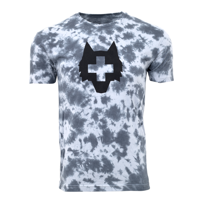 Shepherd Spirit Wolf Tie-Dye Tee - Front View, Morgan Hoffmann Wolf Graphic | Greyson Clothiers