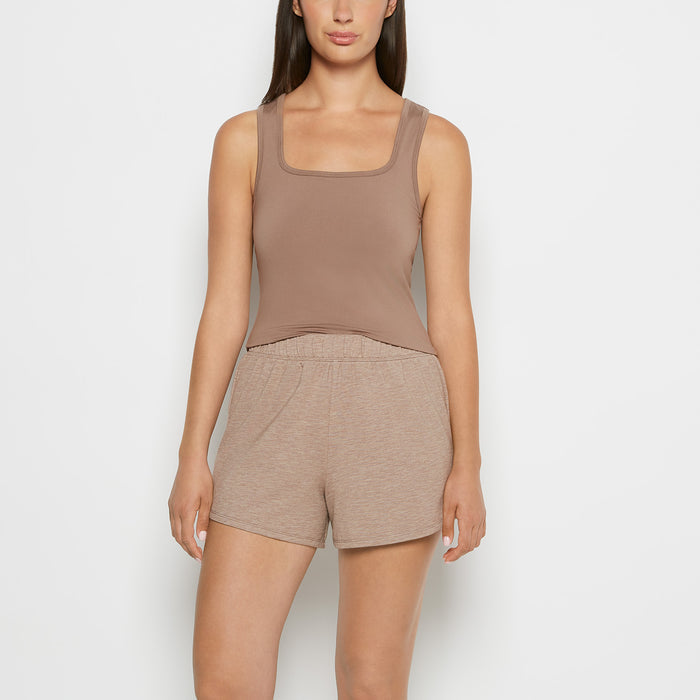 Square Neck Sleep Tank in Leafless Tree