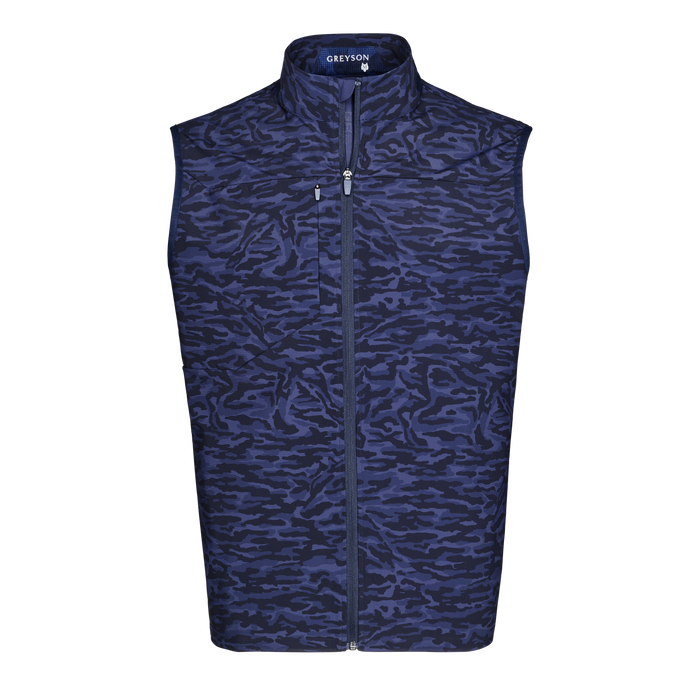 Maltese Blue Stalking Wolf Camo Coywolf Sport Vest - Front View | Greyson Clothiers
