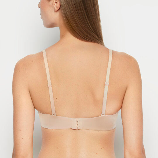 Strapless Lightly Lined Bra in Rosetan
