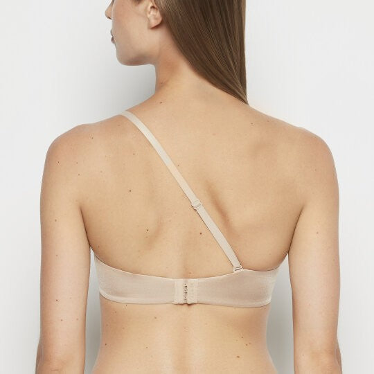 Strapless Lightly Lined Bra in Rosetan