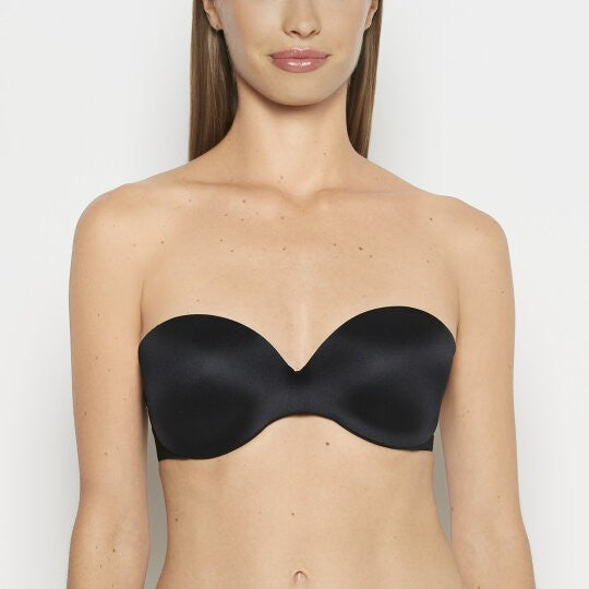 Strapless Lightly Lined Bra in Tuxedo Black