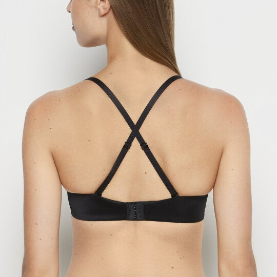 Strapless Lightly Lined Bra in Tuxedo Black