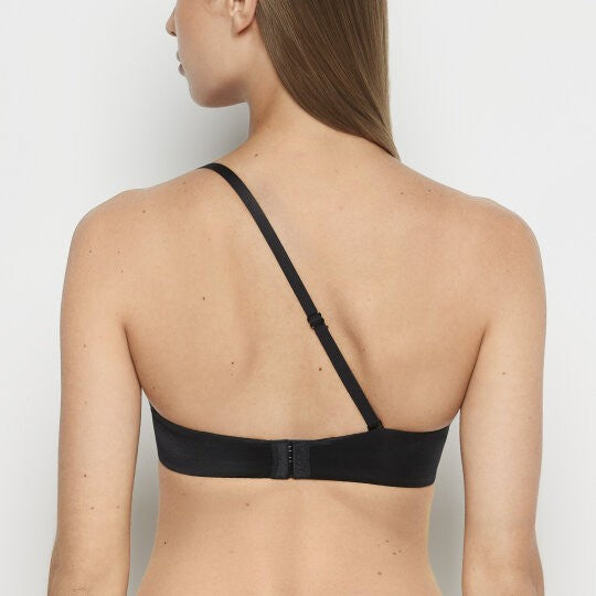 Strapless Lightly Lined Bra in Tuxedo Black
