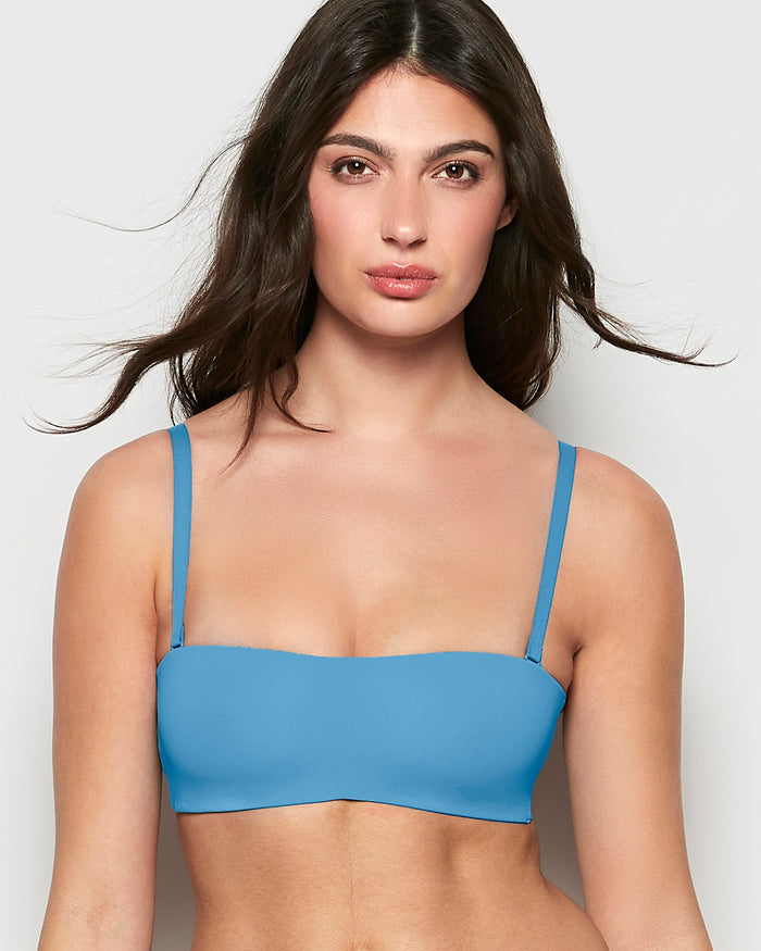 Strapless Wireless Bra in Pacific Coast