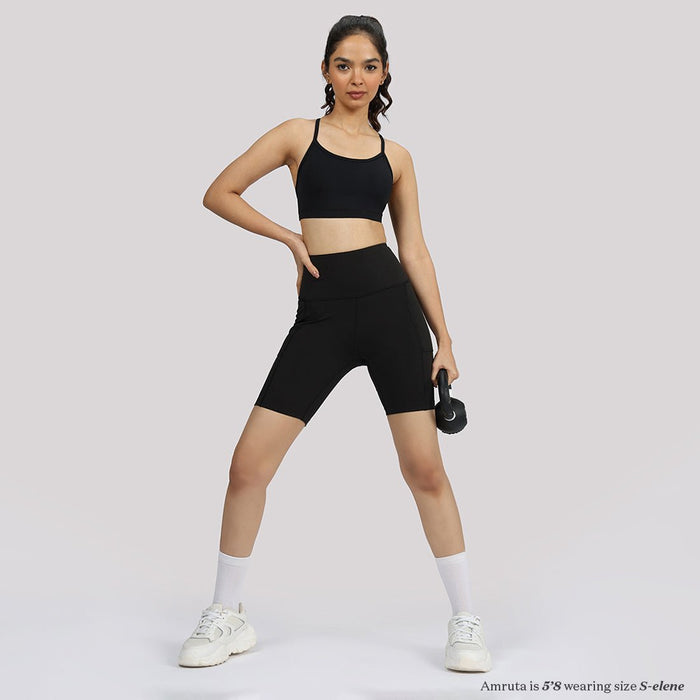 Strappy Racerback Sports Bra - BlissClub