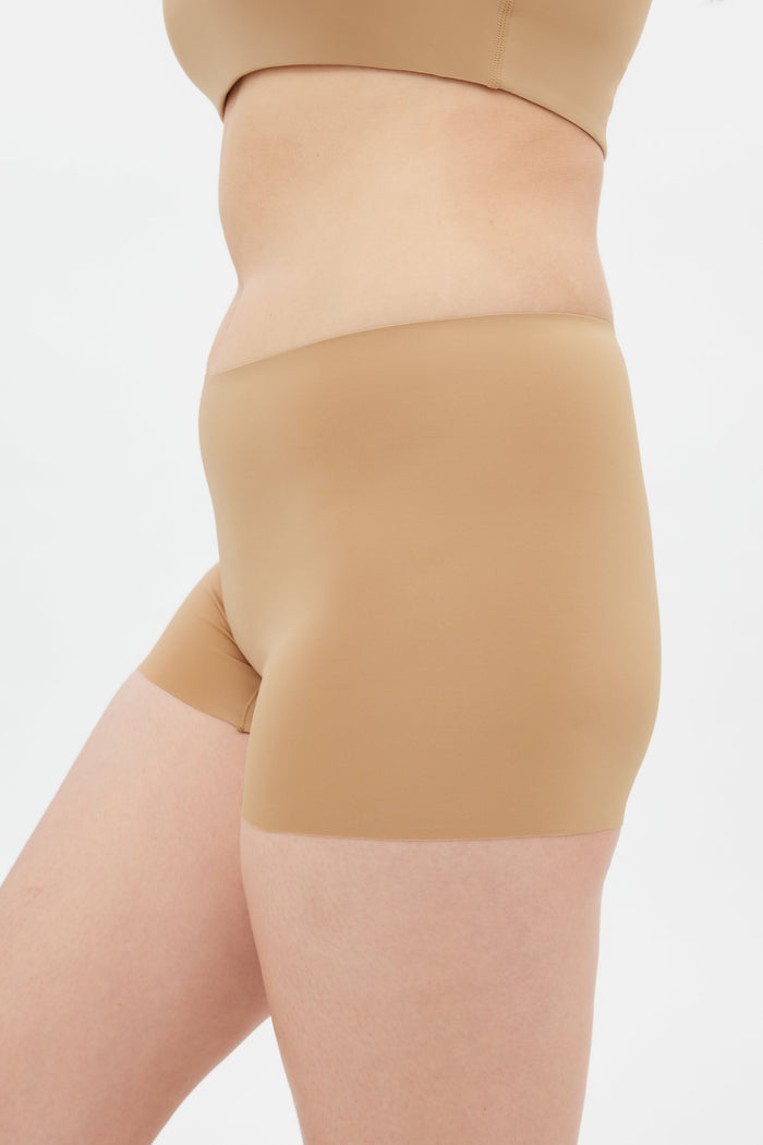 Suede Boy Short