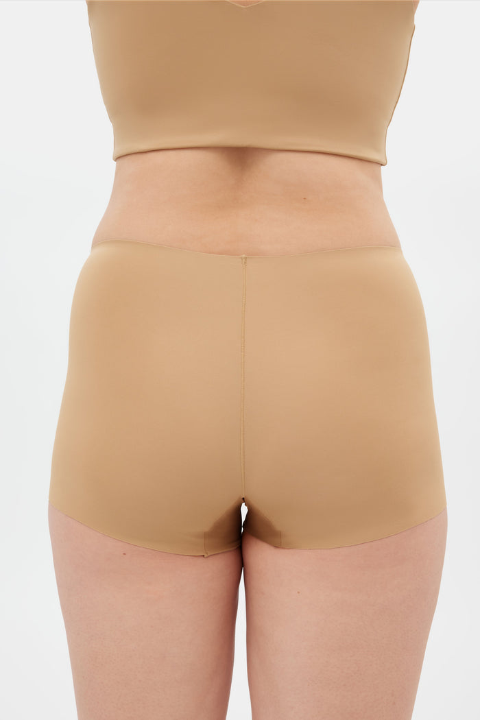 Suede Boy Short