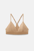 Suede Triangle Bralette