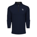 Maltese Blue Tampa Bay Rays Colorado Quarter-Zip Mock Neck Pullover - Front View | Greyson Clothiers